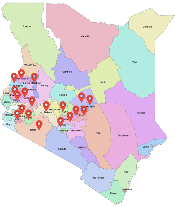 Tea Growing Counties in Kenya